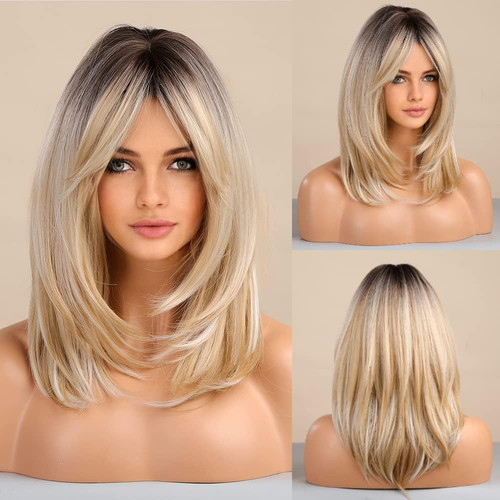 Long layered blonde wigs for - wigs,